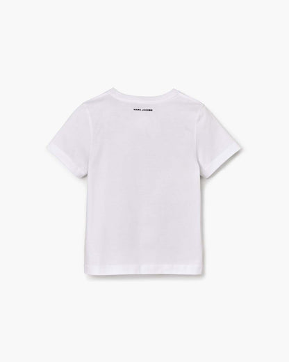 Daisy Logo Slim Tee White - Marc Jacobs Popular