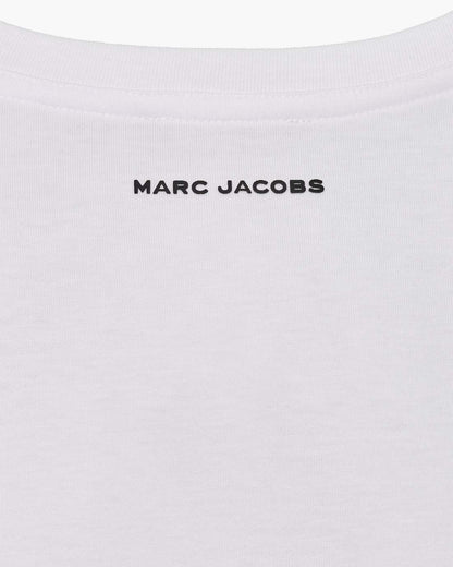 Daisy Logo Slim Tee White - Marc Jacobs Popular