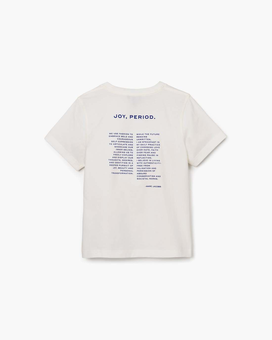 Joy. Slim Tee White - Marc Jacobs Trending