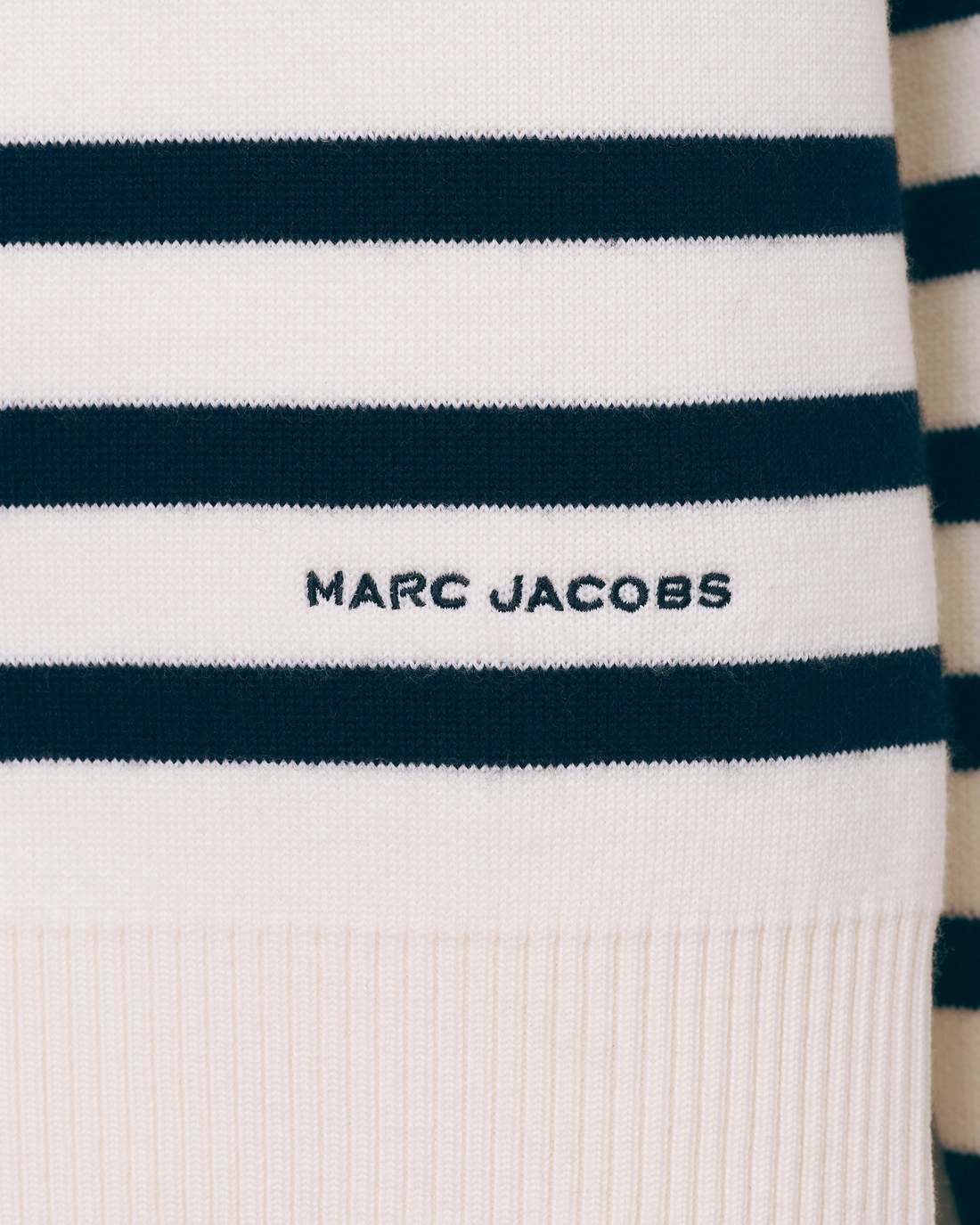 Breton Stripe Crewneck White/Navy - Marc Jacobs Exclusive