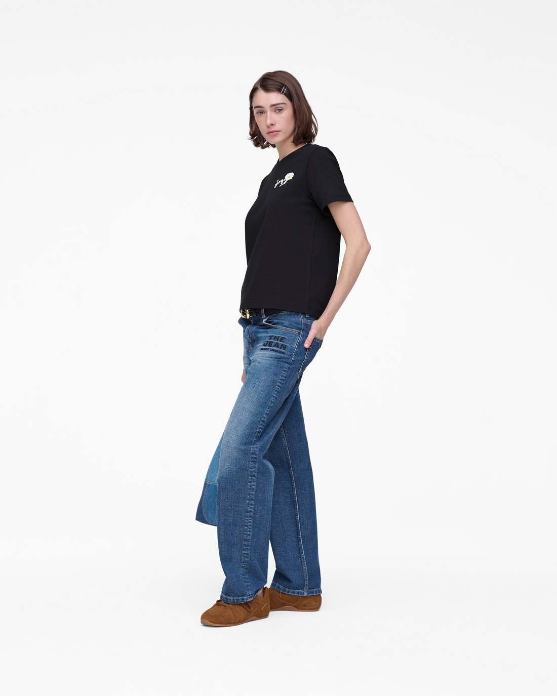 Marc Is Joy Daisy Baby Tee Black - Marc Jacobs Featured