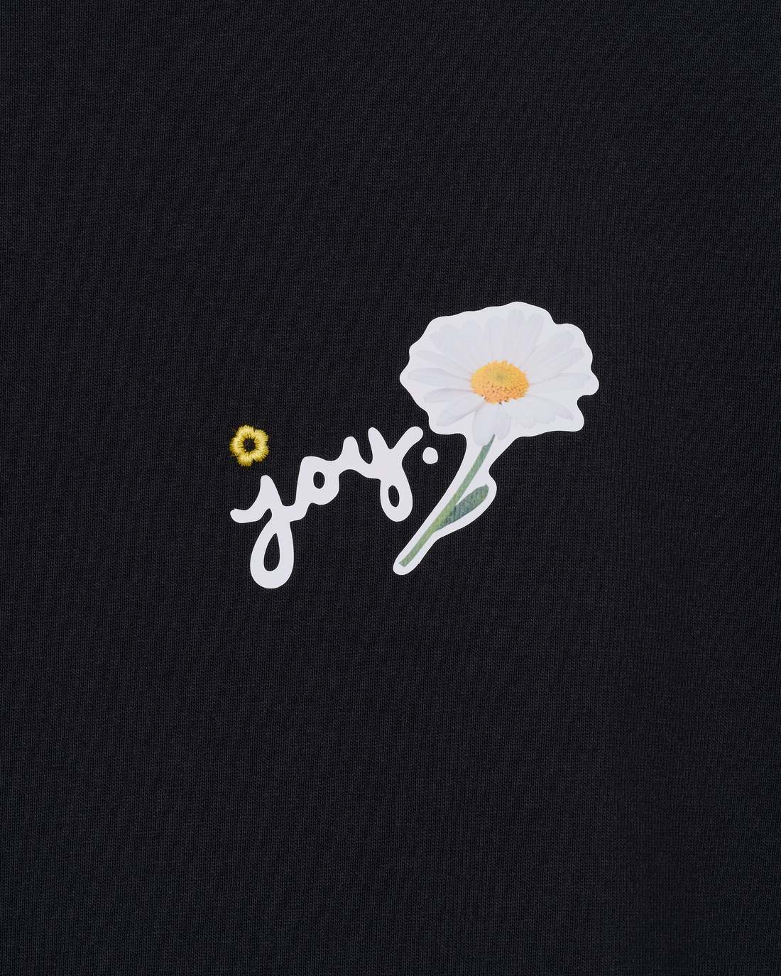 Marc Is Joy Daisy Baby Tee Black - Marc Jacobs Featured