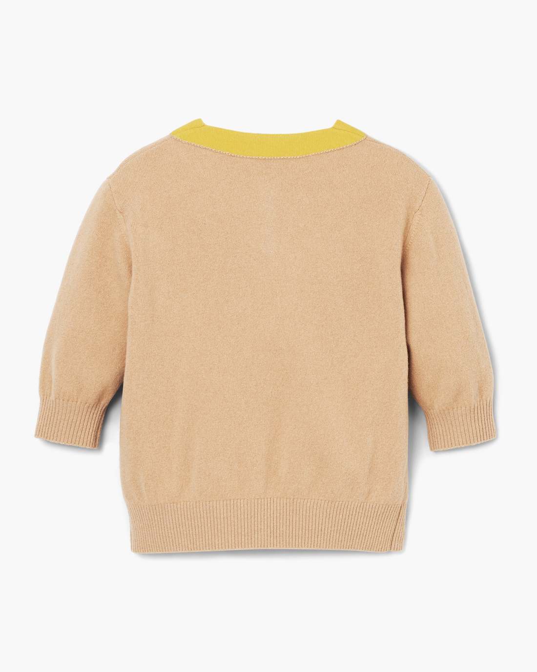 Trompe L'Oeil Knit Polo Camel - Marc Jacobs Best Seller