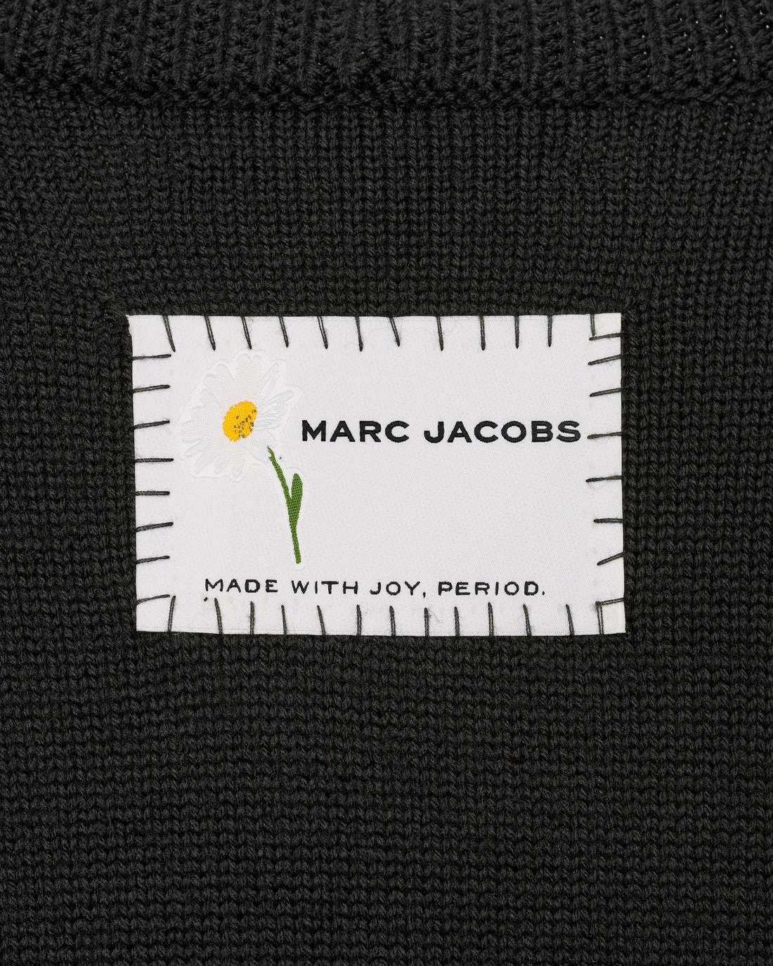 Marc Is Joy Jacquard Crewneck Black - Marc Jacobs Exclusive