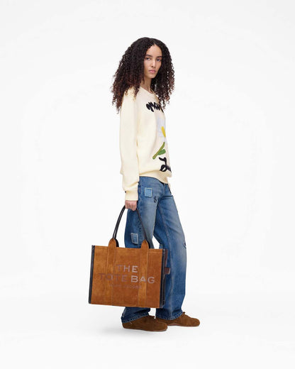 Marc Is Joy Jacquard Crewneck Ivory - Marc Jacobs Signature