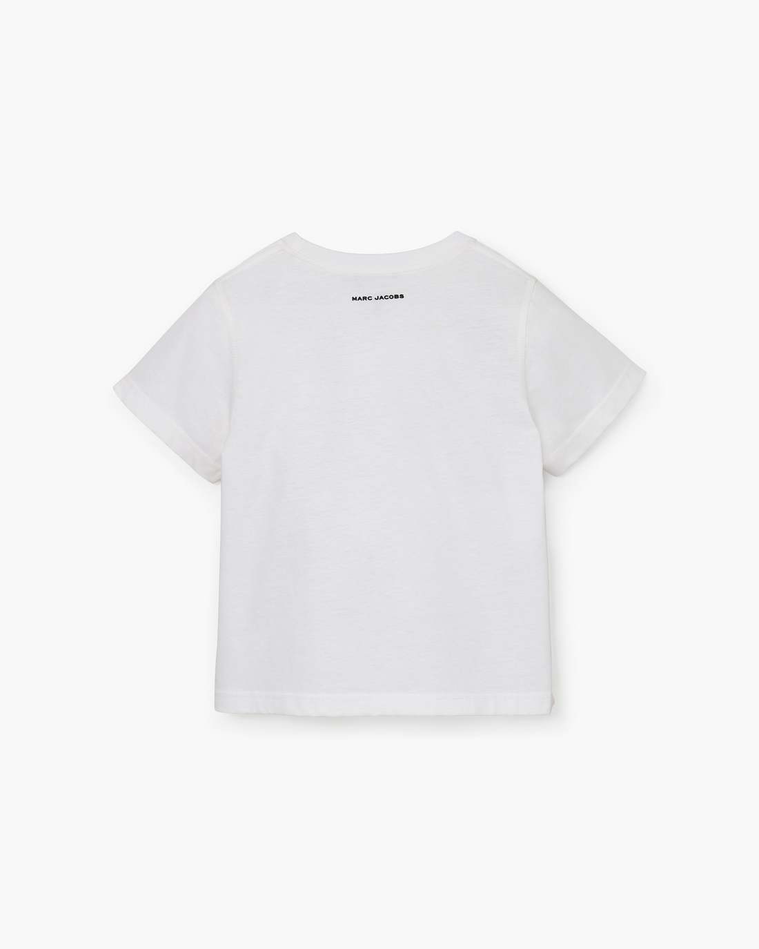 Trompe L'Oeil Eyelet Slim Tee White Multi - Marc Jacobs New