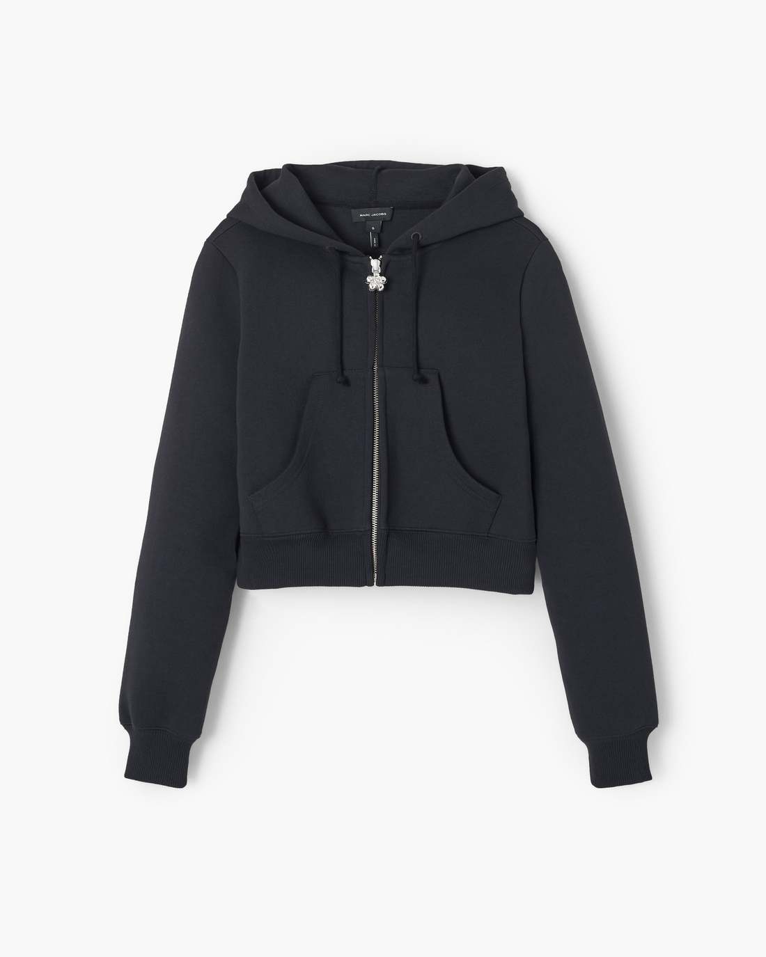 Charm Cropped Hoodie Black - Marc Jacobs Popular