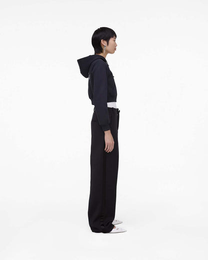 Charm Cropped Hoodie Black - Marc Jacobs Popular