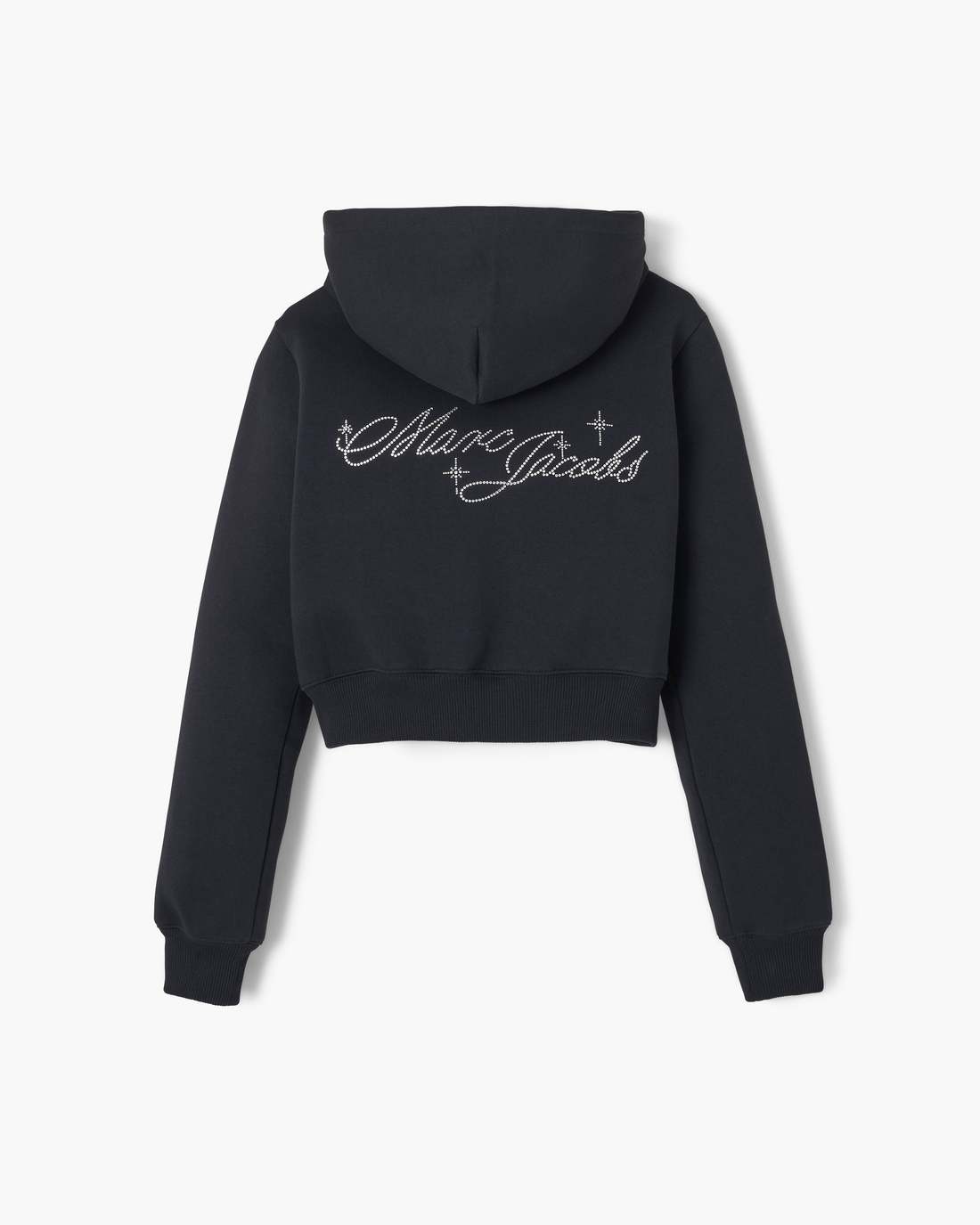Charm Cropped Hoodie Black - Marc Jacobs Popular