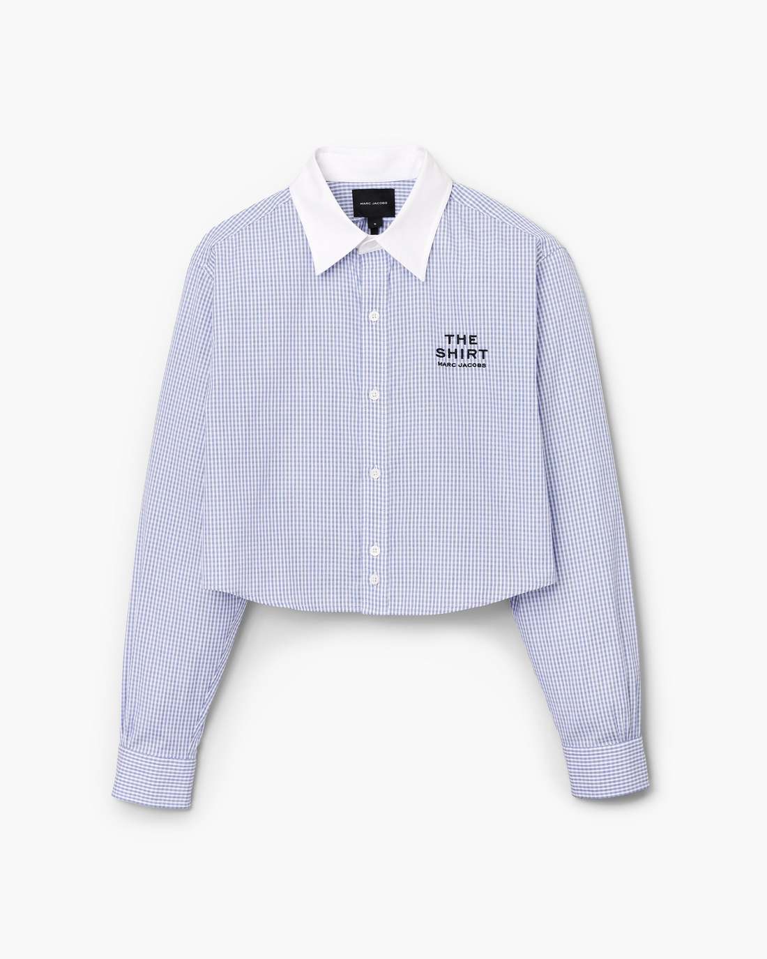 The Cropped Femme Shirt Blue Multi - Marc Jacobs Trending