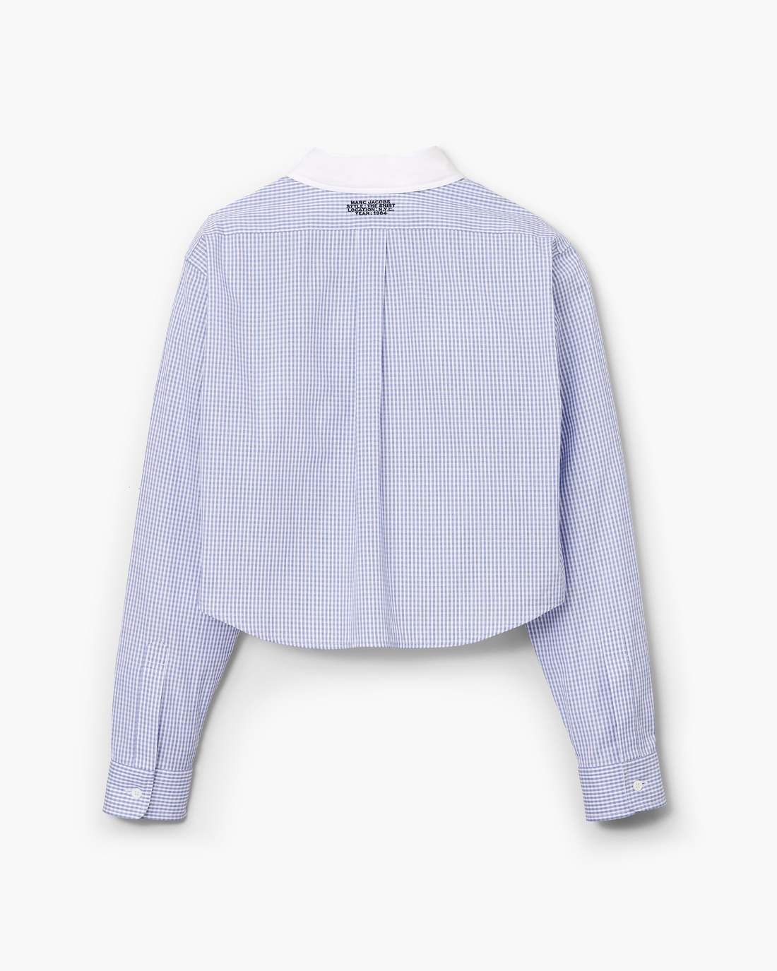 The Cropped Femme Shirt Blue Multi - Marc Jacobs Trending