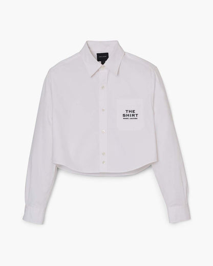 THE CROPPED FEMME SHIRT White - Marc Jacobs Best Seller