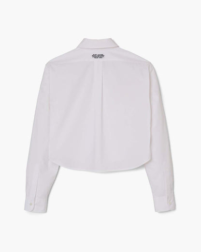 THE CROPPED FEMME SHIRT White - Marc Jacobs Best Seller