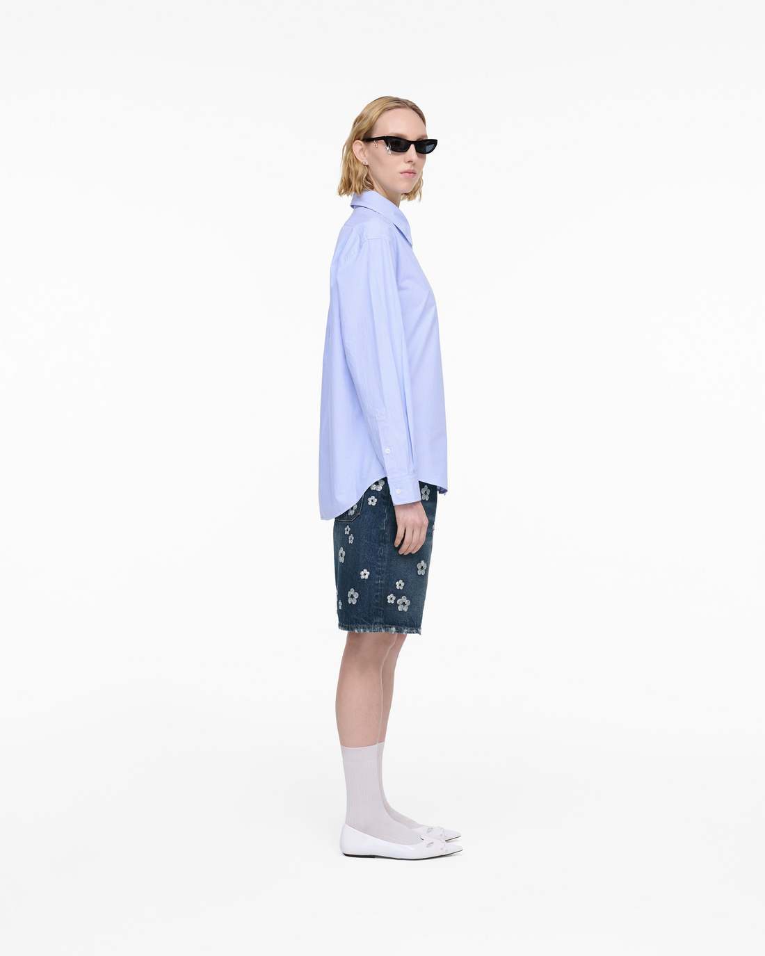 THE STRIPED SHIRT Sky Blue - Marc Jacobs Exclusive