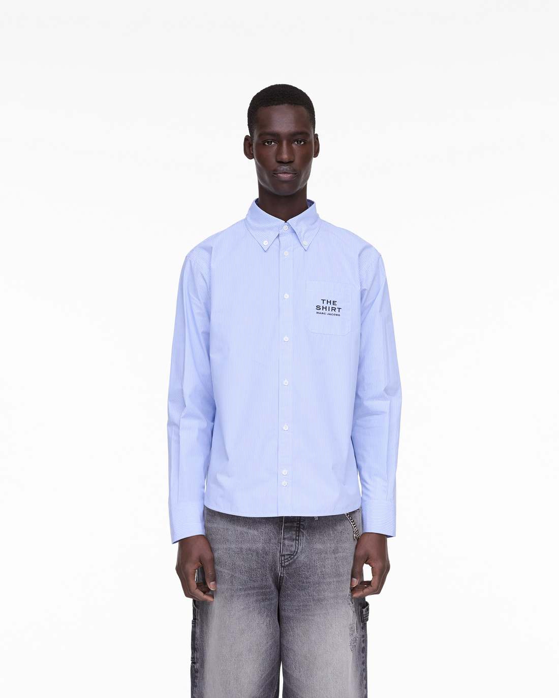 THE STRIPED SHIRT Sky Blue - Marc Jacobs Exclusive