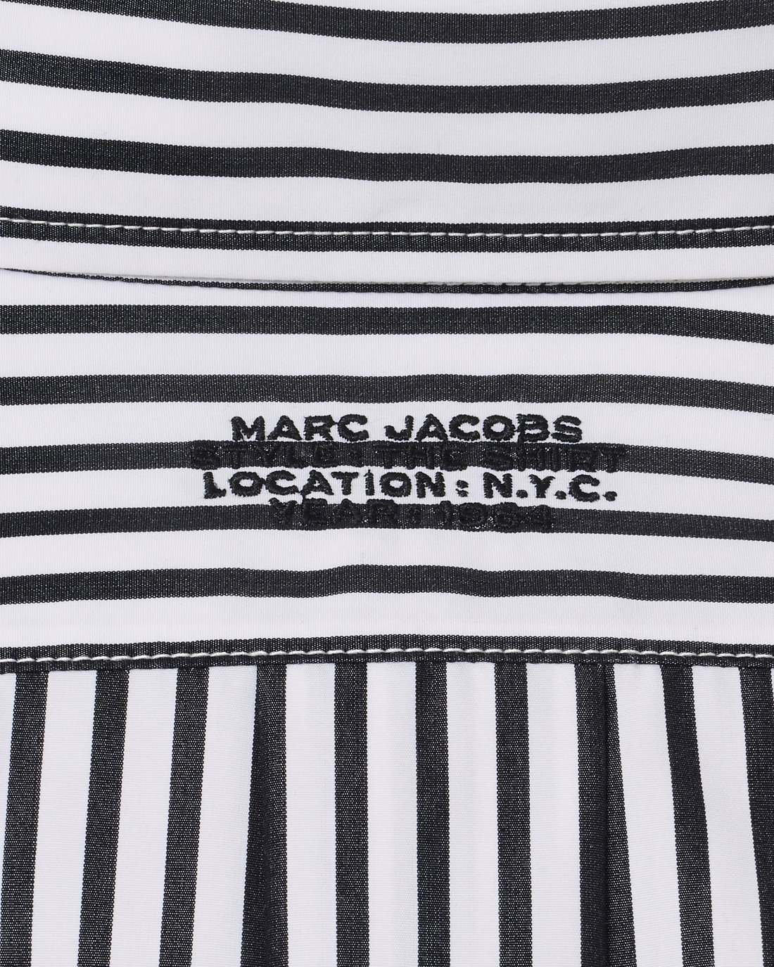 The Striped Shirt Black/White - Marc Jacobs Signature