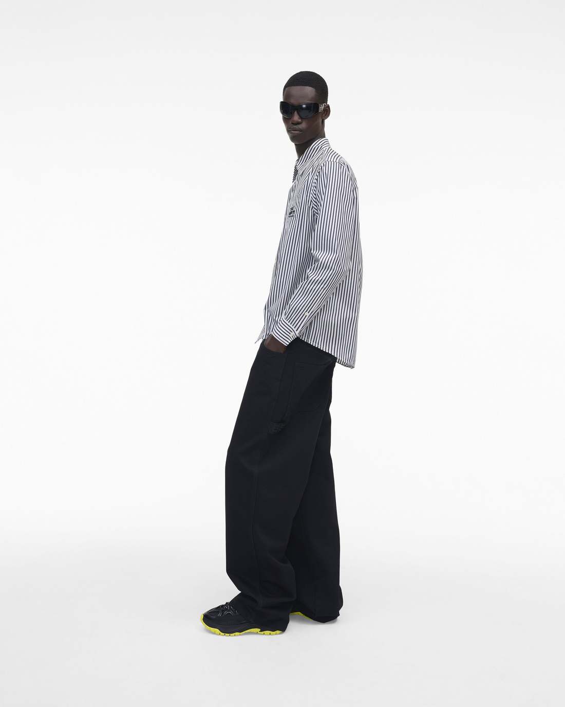 The Striped Shirt Black/White - Marc Jacobs Signature