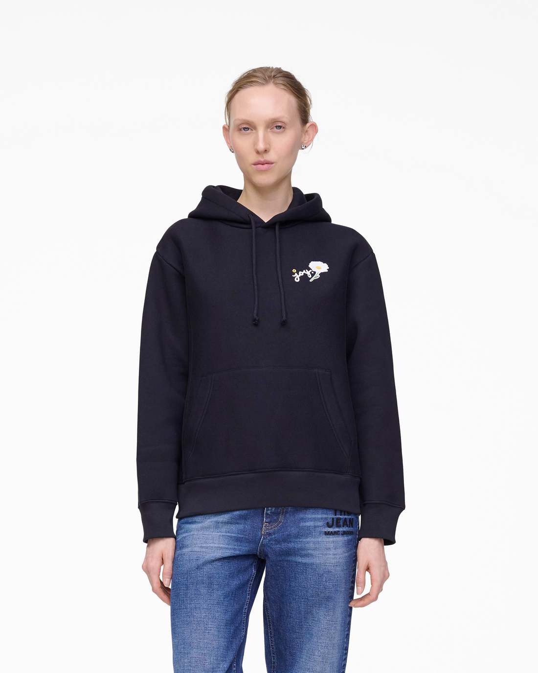 Marc Is Joy Daisy Hoodie Black - Marc Jacobs Premium