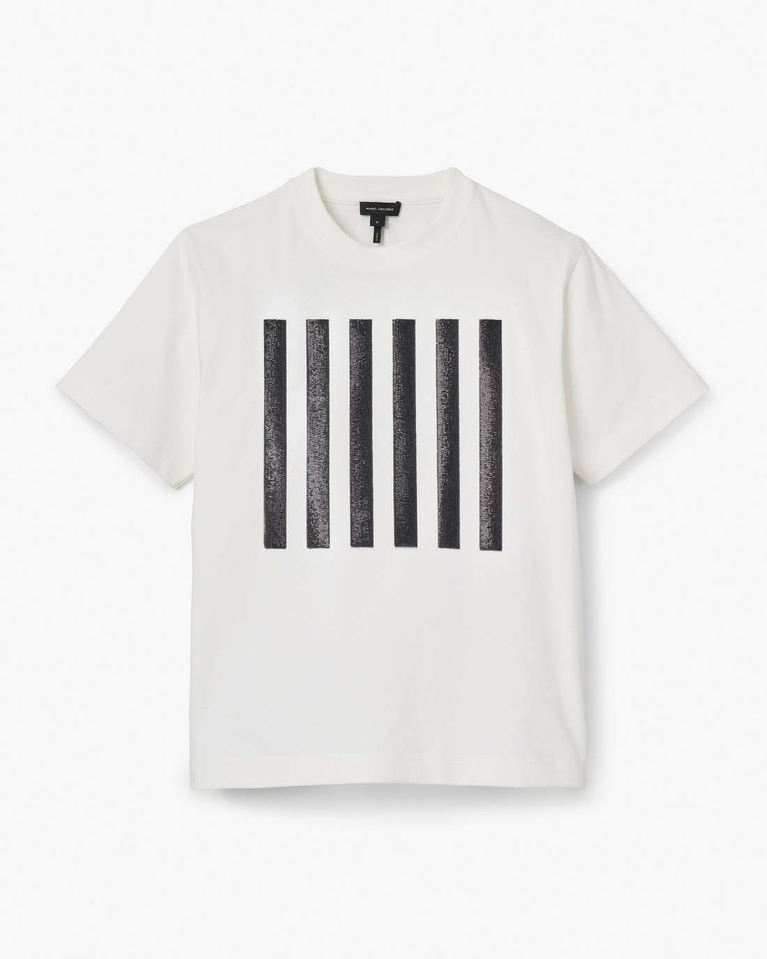 The Stripe Box Tee White - Marc Jacobs Popular