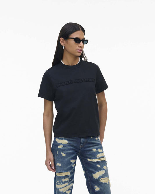The Logo Baby Tee Black - Marc Jacobs Trending