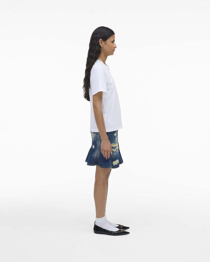The Logo Baby Tee White - Marc Jacobs Best Seller
