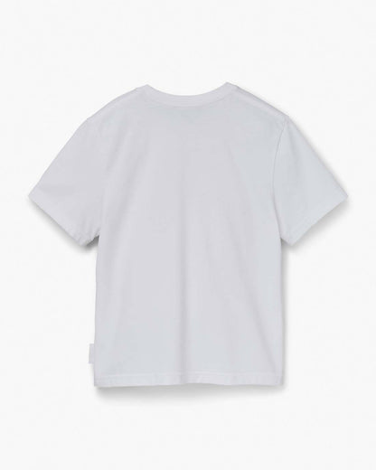 The Logo Baby Tee White - Marc Jacobs Best Seller