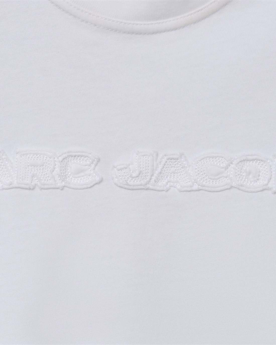 The Logo Baby Tee White - Marc Jacobs Best Seller