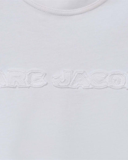 The Logo Baby Tee White - Marc Jacobs Best Seller