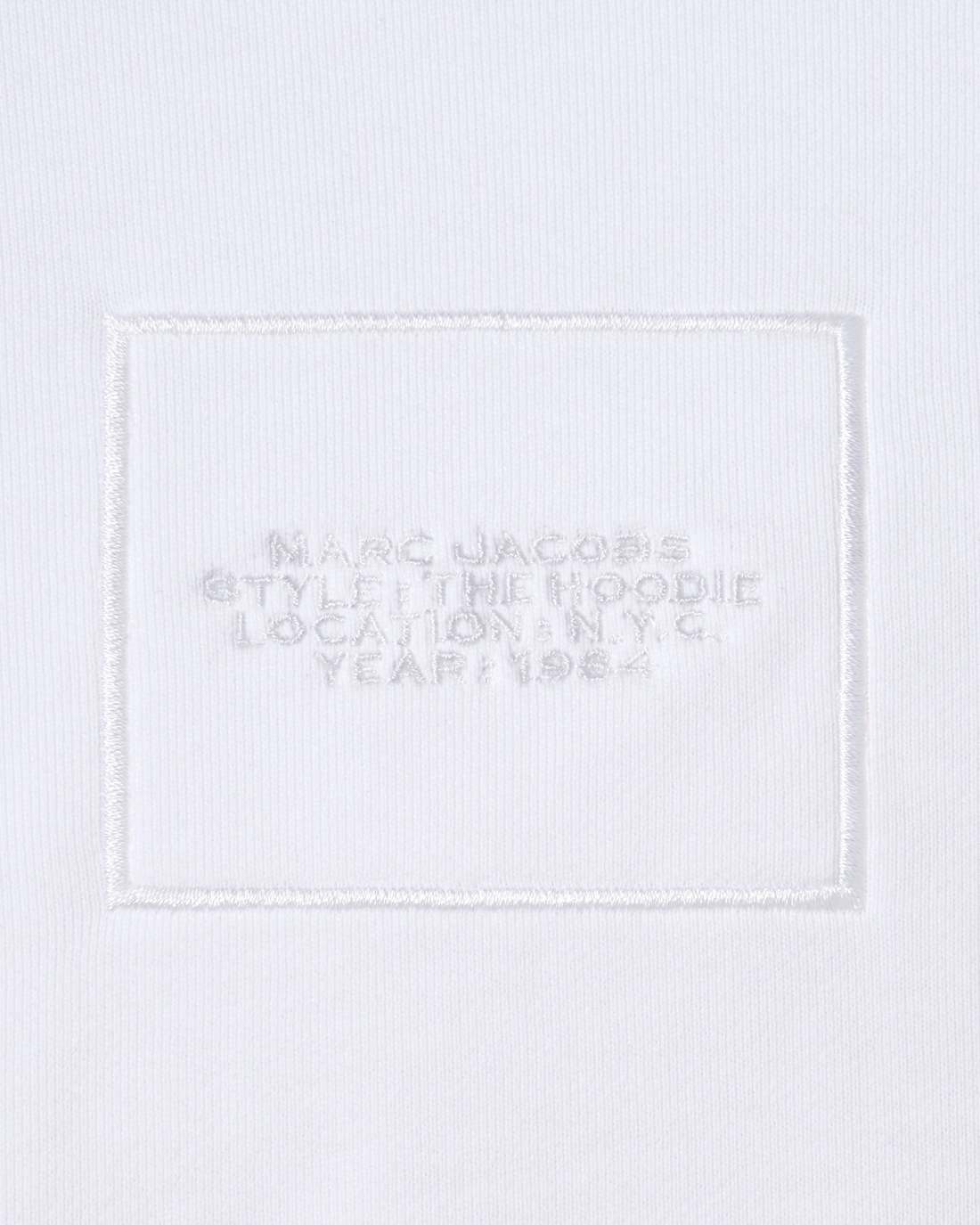 The Hoodie White - Marc Jacobs Exclusive