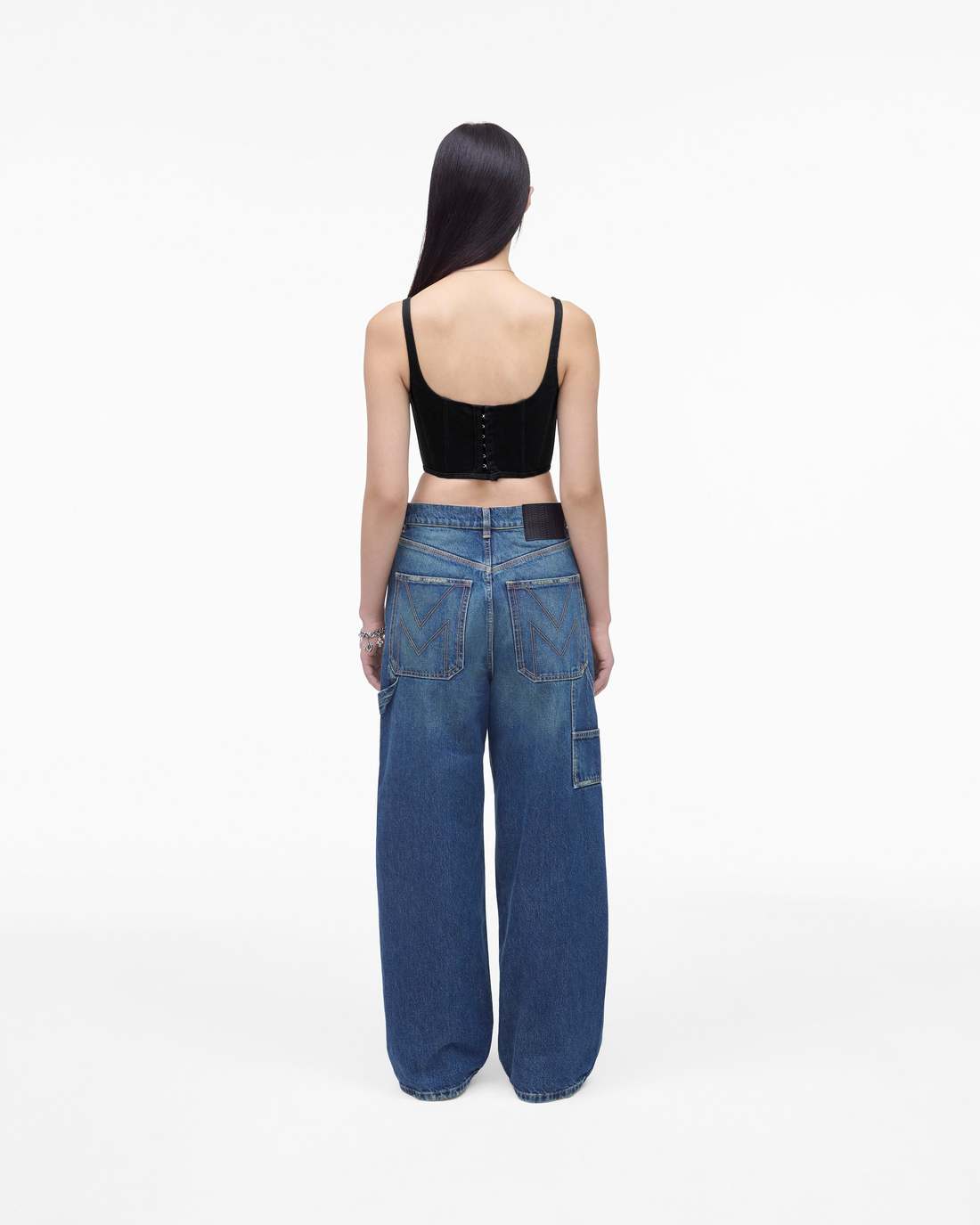 The Denim Bustier Black - Marc Jacobs Signature