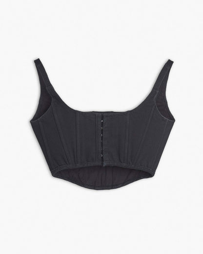 The Denim Bustier Black - Marc Jacobs Signature