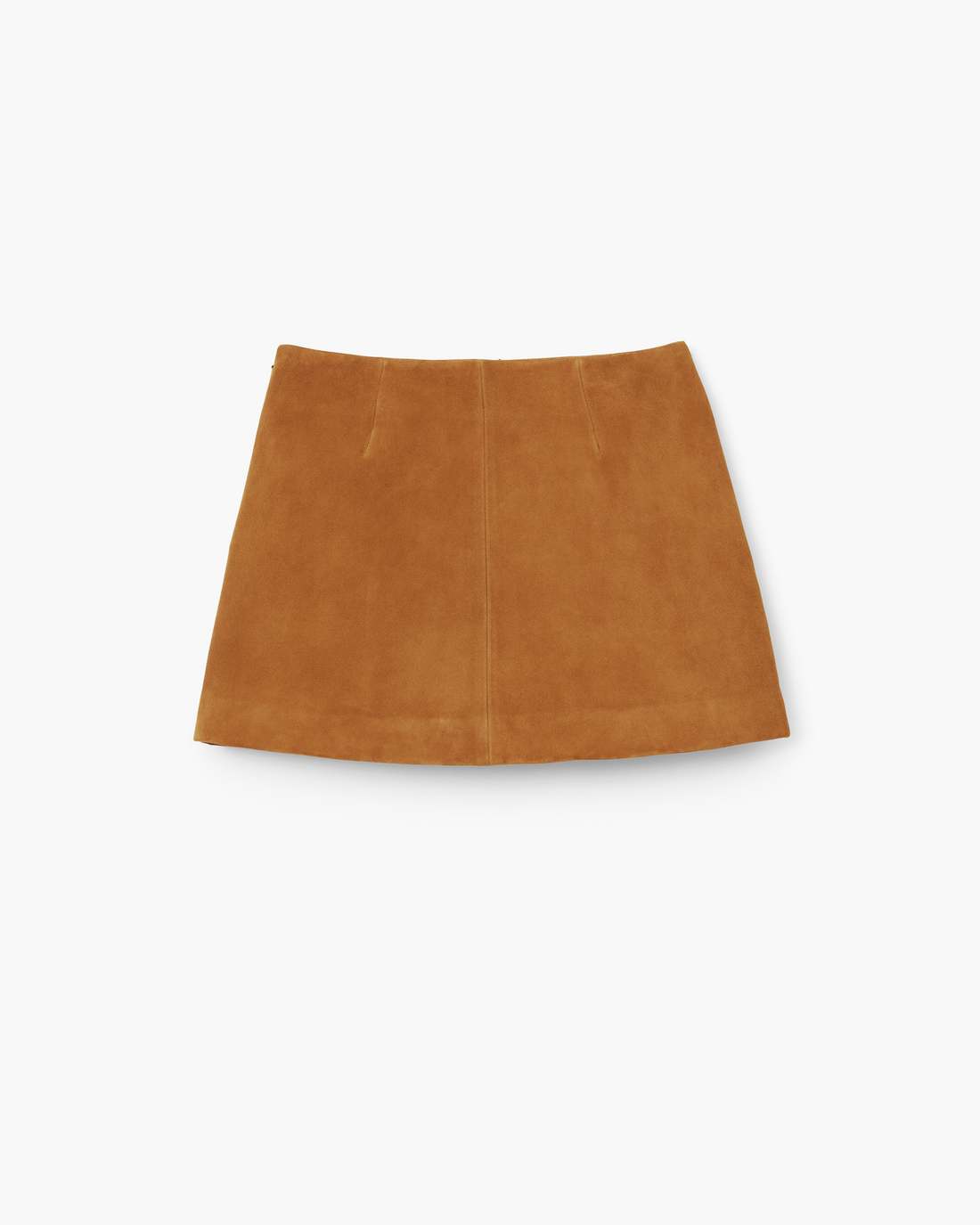 Suede Box Pleat Mini Skirt Copper - Marc Jacobs Best Seller