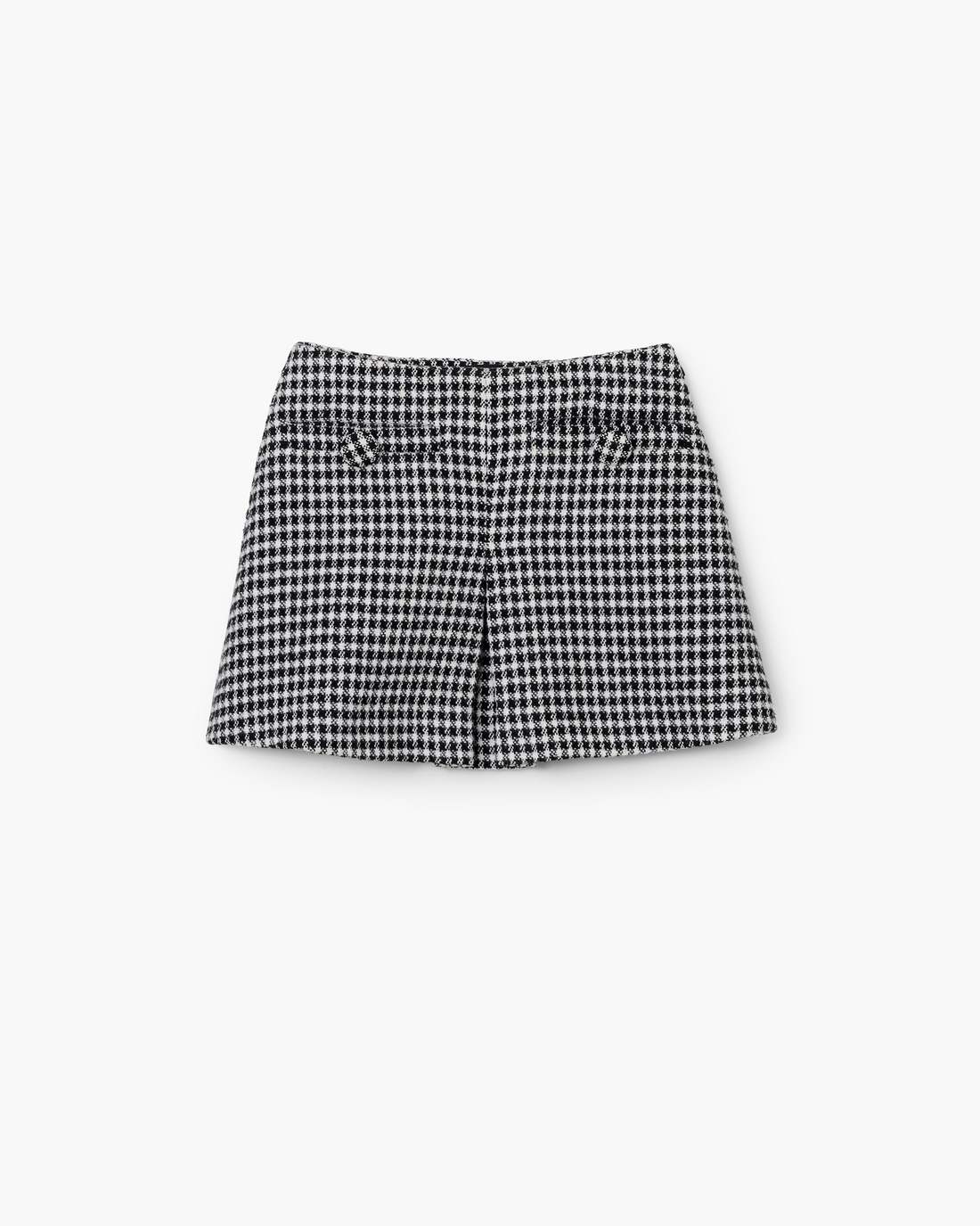 Gingham Tweed Mini Skirt Black Multi - Marc Jacobs Recommended