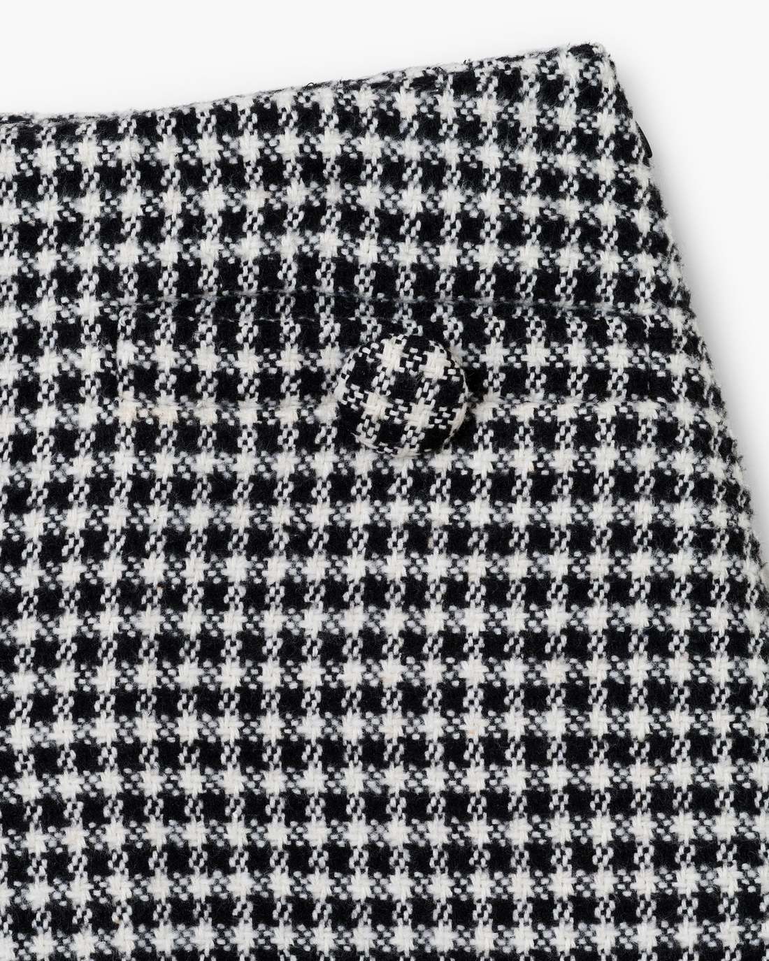 Gingham Tweed Mini Skirt Black Multi - Marc Jacobs Recommended