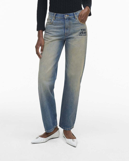 The Washed Jean Medium Wash Indigo - Marc Jacobs Signature
