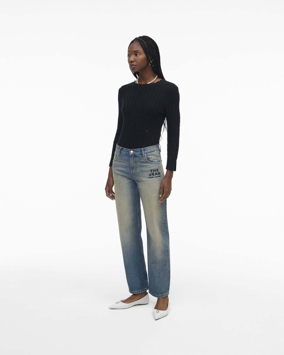 The Washed Jean Medium Wash Indigo - Marc Jacobs Signature