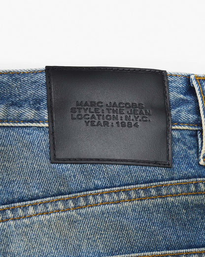 The Washed Jean Medium Wash Indigo - Marc Jacobs Signature