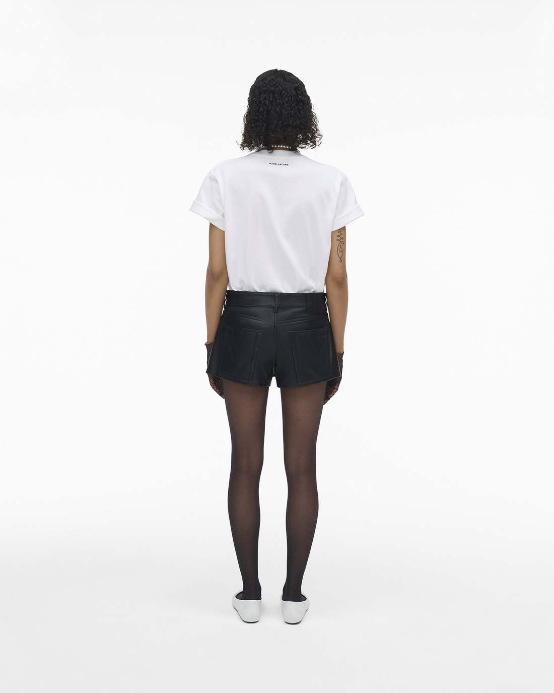 The Leather Skort Black - Marc Jacobs New