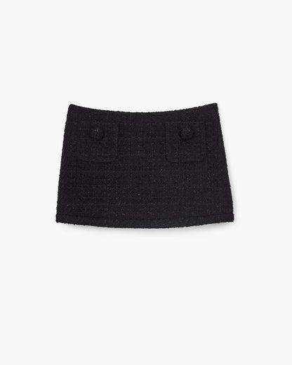 Tweed Mini Skirt Black - Marc Jacobs Featured