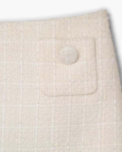 Tweed Mini Skirt Ivory - Marc Jacobs Popular