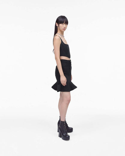 The Fluted Mini Skirt Black - Marc Jacobs Best Seller