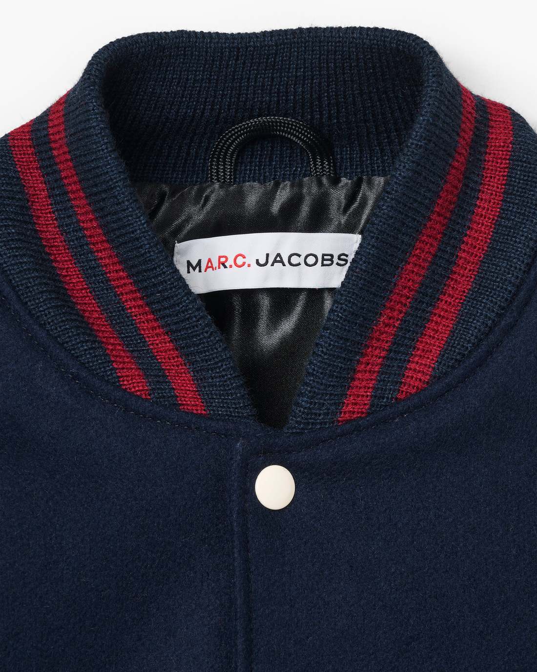 The A.P.C. X Marc Jacobs  Varsity Jacket Dark Navy/White - Marc Jacobs Premium