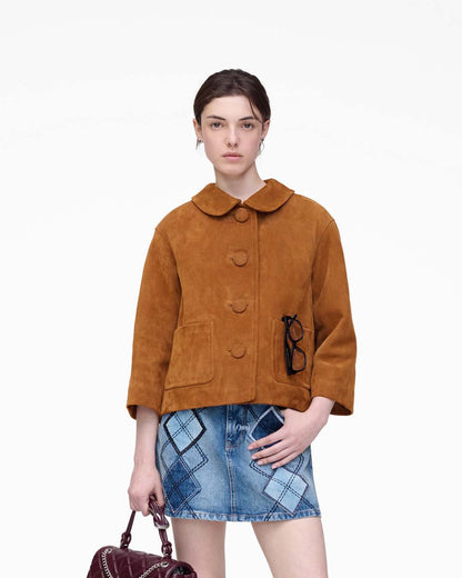 Suede Doll Jacket Copper - Marc Jacobs Popular