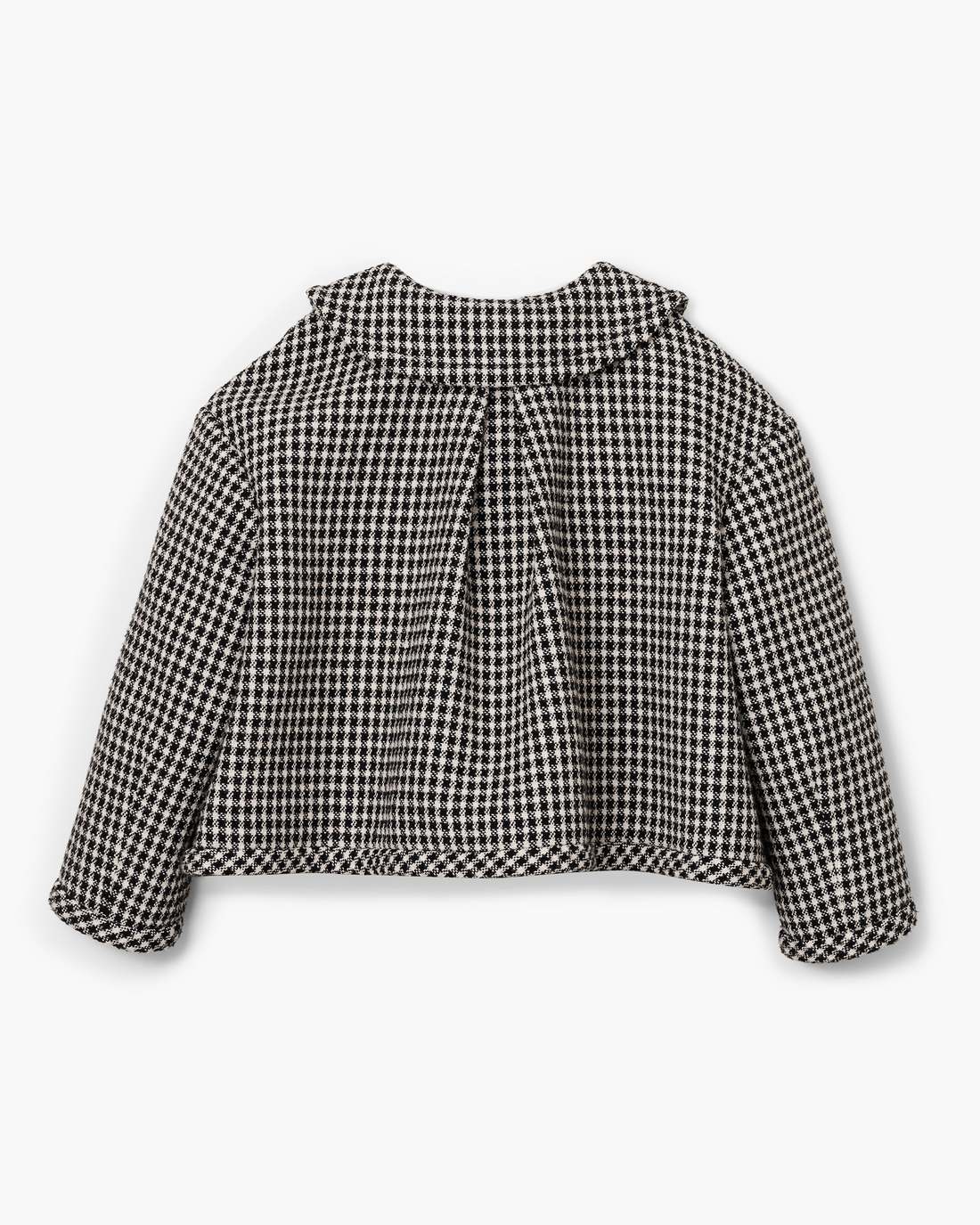 Gingham Tweed Jacket Black Multi - Marc Jacobs Trending