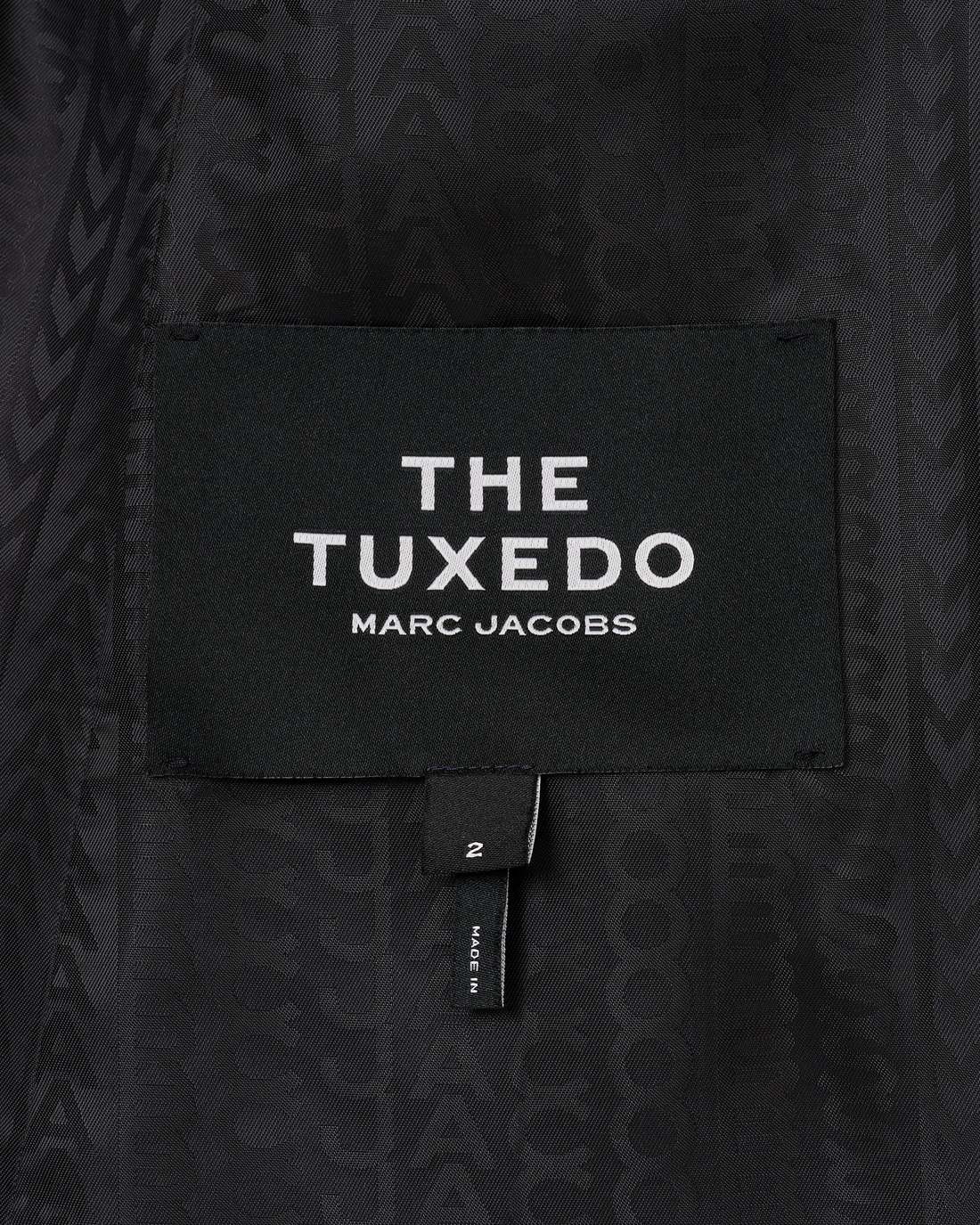 TUXEDO SUITING BLAZER Black - Marc Jacobs Best Seller