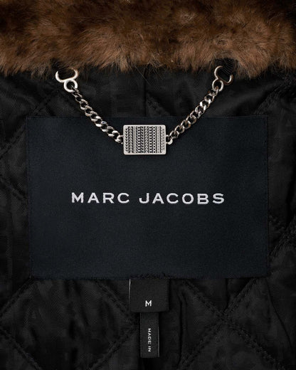 Teddy Cropped Jacket Ebony - Marc Jacobs Recommended