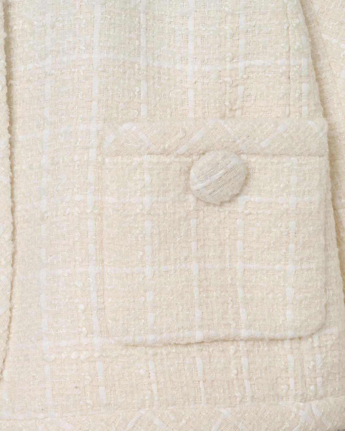 Tweed Backwards Lady Jacket Ivory - Marc Jacobs Exclusive