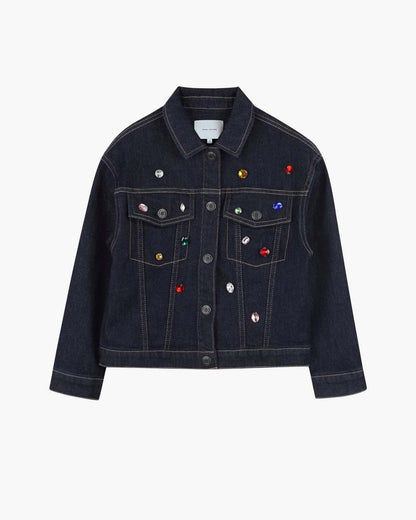 The Charm Denim Jacket Blue - Marc Jacobs Featured