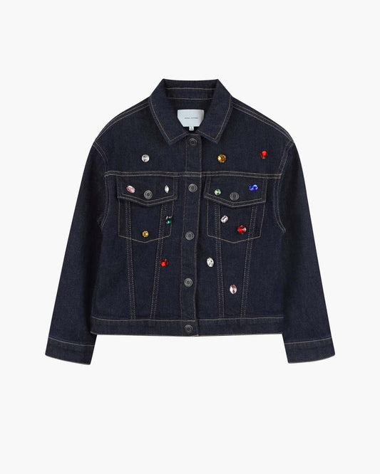 The Charm Denim Jacket Blue - Marc Jacobs Featured