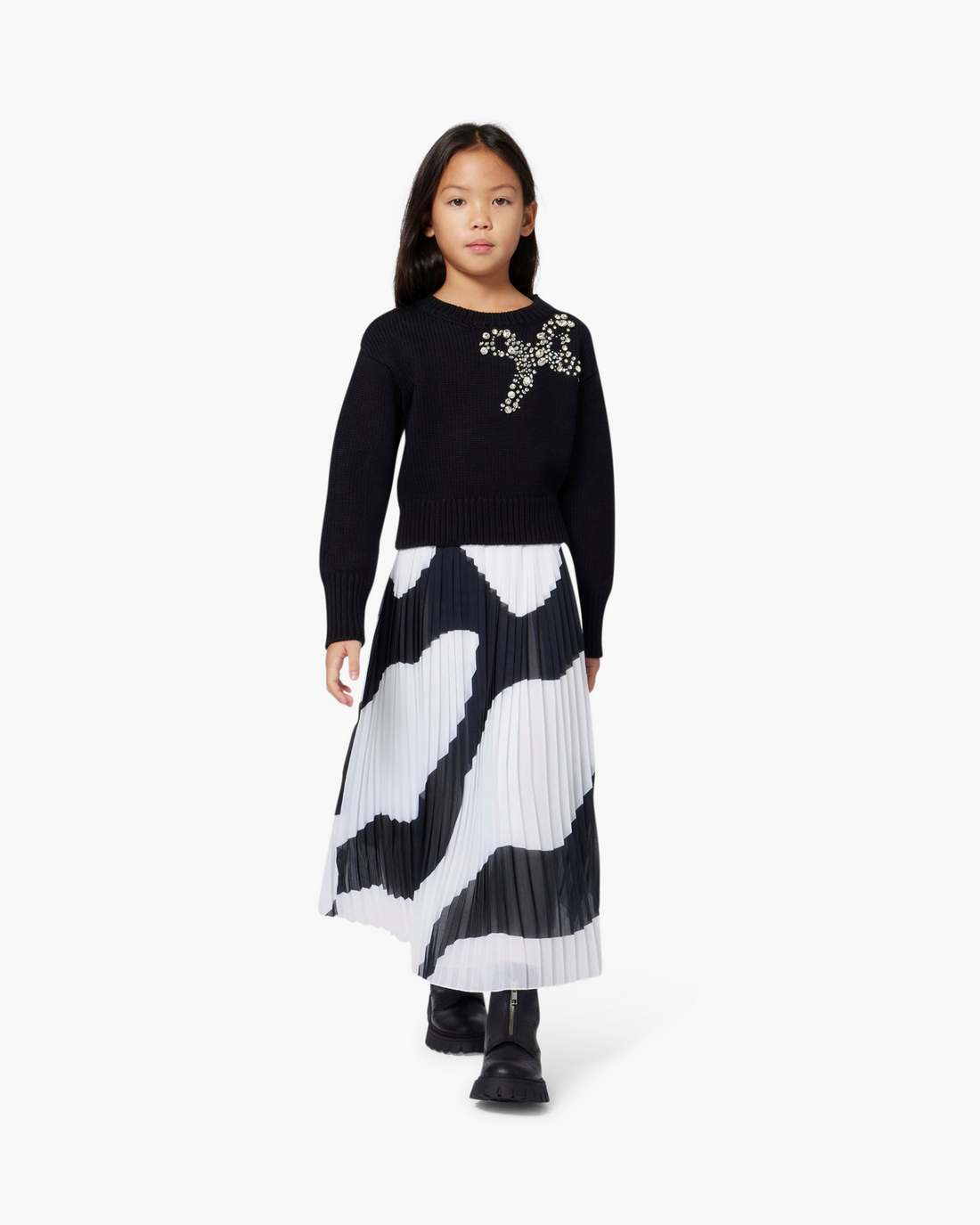 The Gem Bow Sweater Black - Marc Jacobs Trending